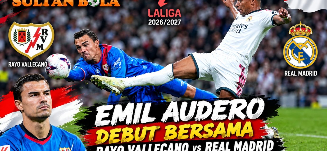 Emil Audero debut bersama Rayo Vallecano menghadapi Real Madrid di LaLiga