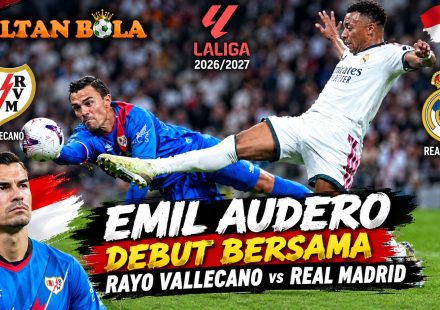 Emil Audero debut bersama Rayo Vallecano menghadapi Real Madrid di LaLiga