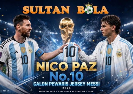 Nico Paz nomor 10 Argentina sebagai calon penerus Lionel Messi