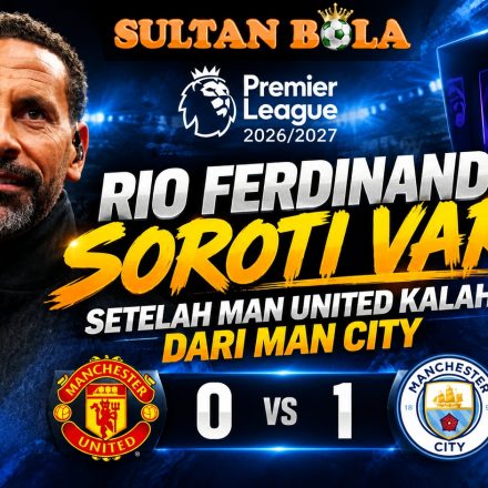 Rio Ferdinand soroti VAR setelah Manchester United kalah 0-1 dari Manchester City